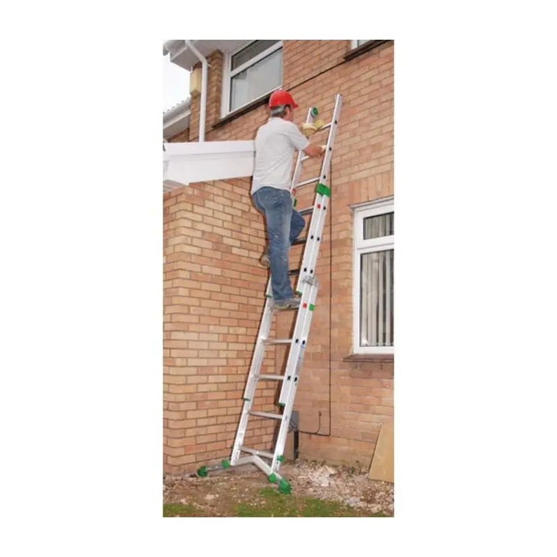 Select 2.9m Industrial Aluminium Combination Ladder