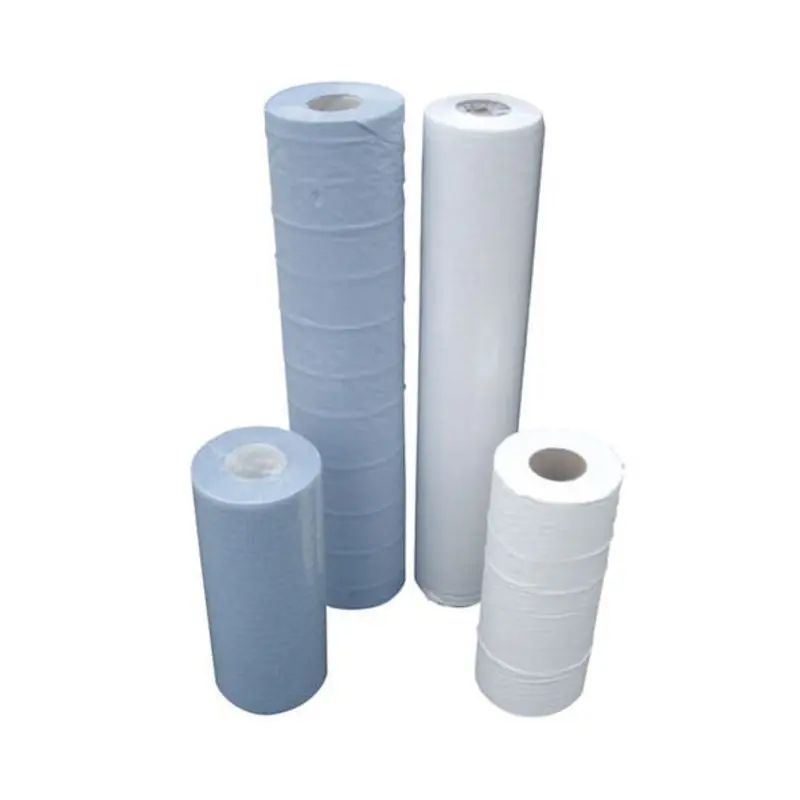 Select 2 Ply 20in Blue Hyg Wiping Rolls 125 Sheets Per Roll - Pack of 12