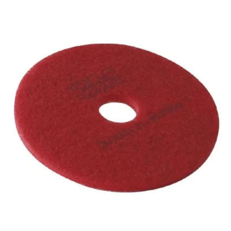 3M 17in Scotchbrite Red Floor Pads