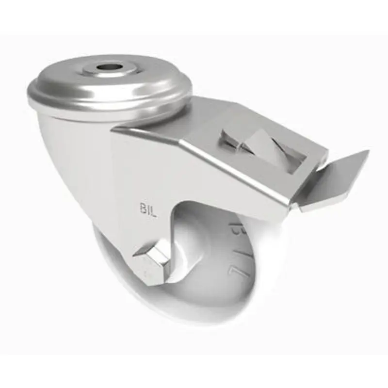 BIL 125mm Medium Duty Braked Castor Nylon 200Kg