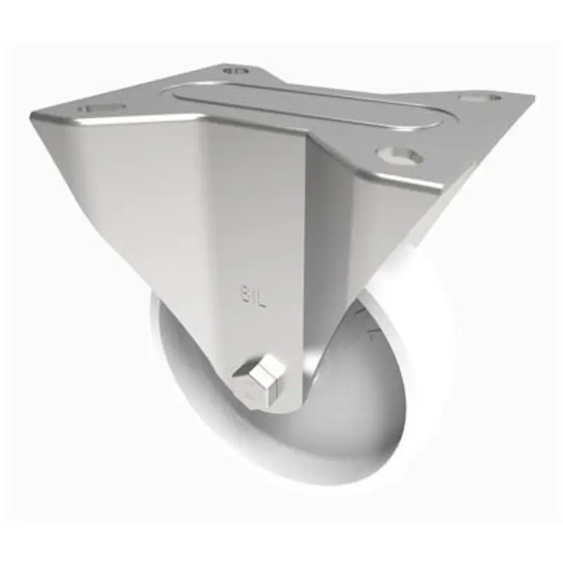 BIL 125mm Medium Duty Fixed Castor Nylon 200Kg