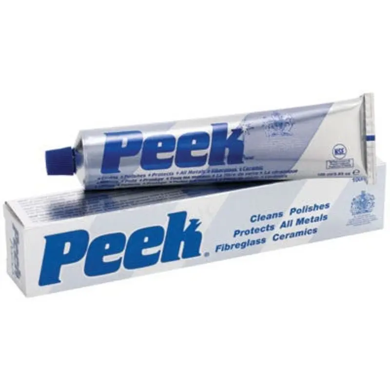 Peek 100g Metal Polish Paste Tube