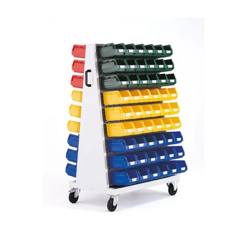 Bott 1000 x 650 x 1600mm Grey Trolley With 108 Bin Kit