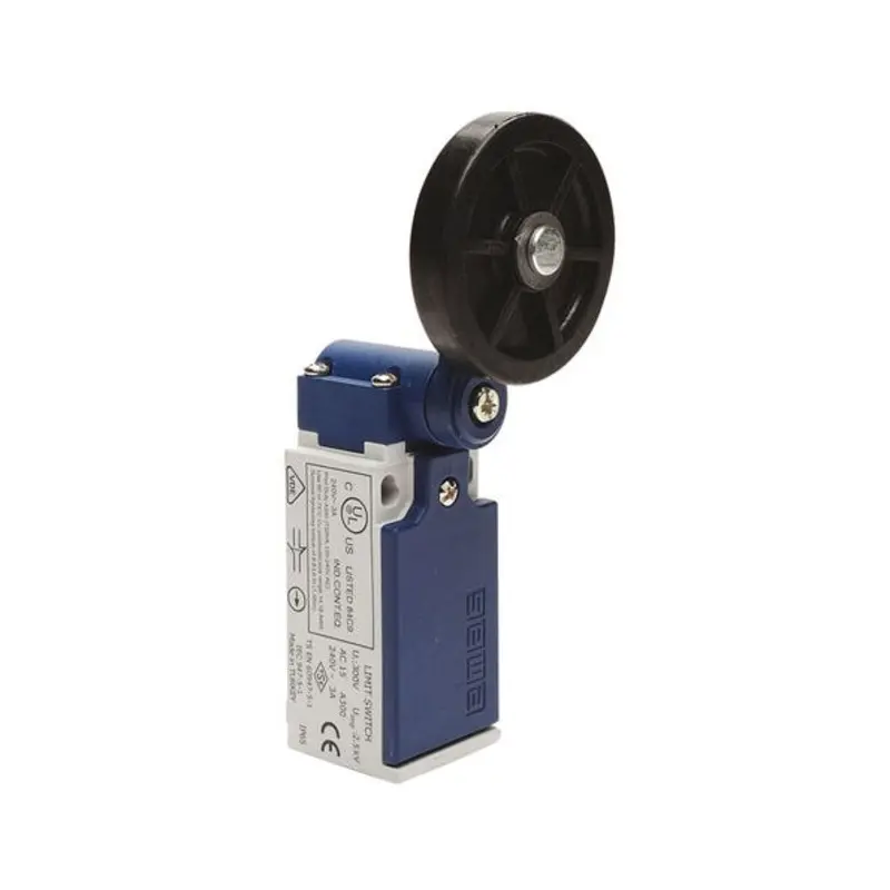 EMAS Roller Lever 50mm Plastic Limit Switch
