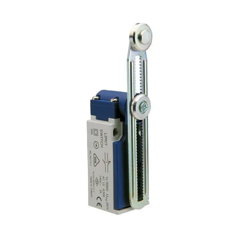 EMAS Long Adjustable Metal Roller Lev Plastic Limit Switch