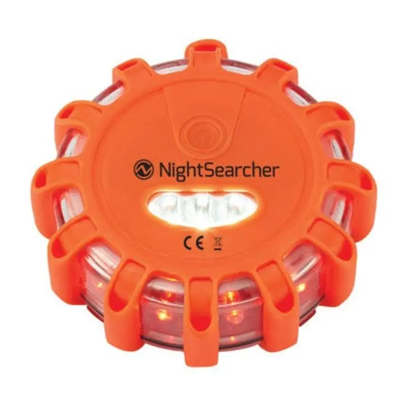 NightSearcher Ns Pulsar AAA Led Warning Light W/Magnet