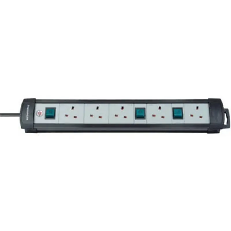 Brennenstuhl 5-Way Switch 3m meterCable Premium-Line Technics Extension