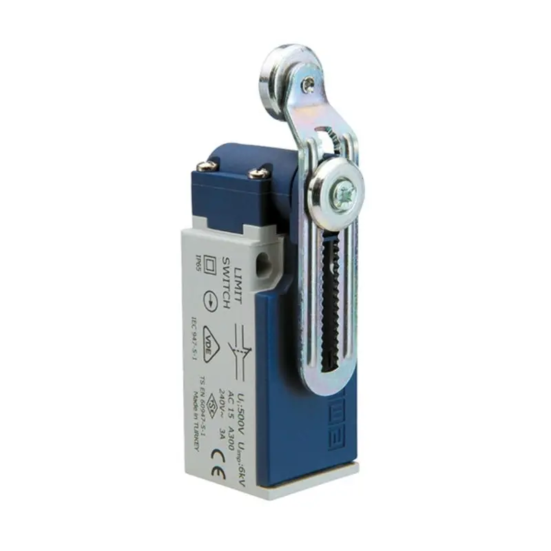 EMAS Adjustable Curve Roller Lever Plastic Limit Switch