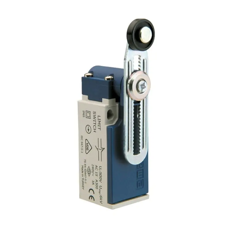 EMAS Adjustable Plastic Roller Lever Plastic Limit Switch