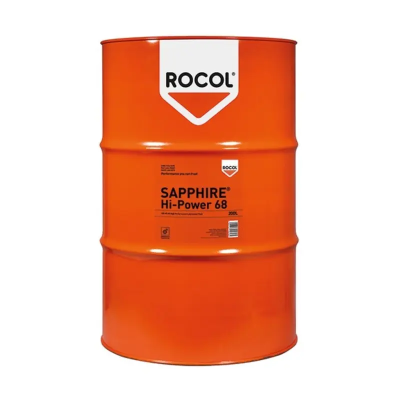 Rocol Sapphire Hi-Power Hydraulic Fluids - ISO 68  | MSC Industrial Supply Co.