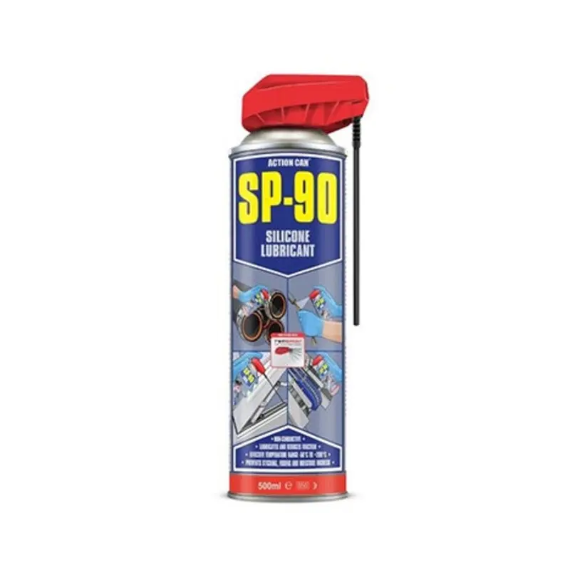 Action Can SP-90 Silicone Lubricant TwinSpray Aerosol - 500ml