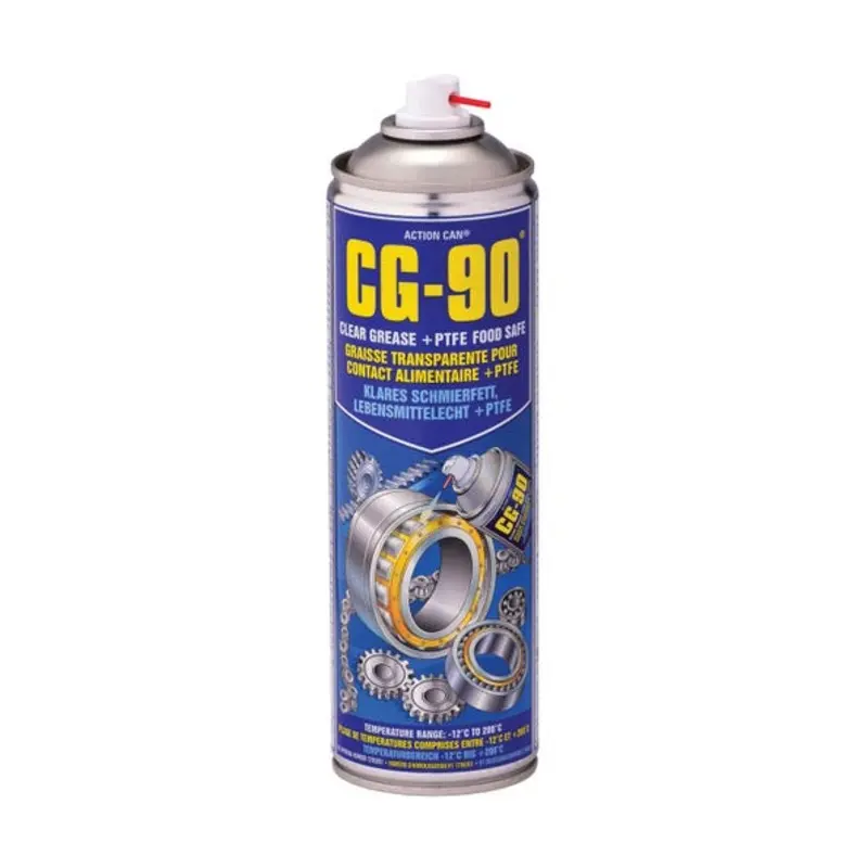 Action Can CG-90 General Purpose Clear Grease Aerosol - 500ml