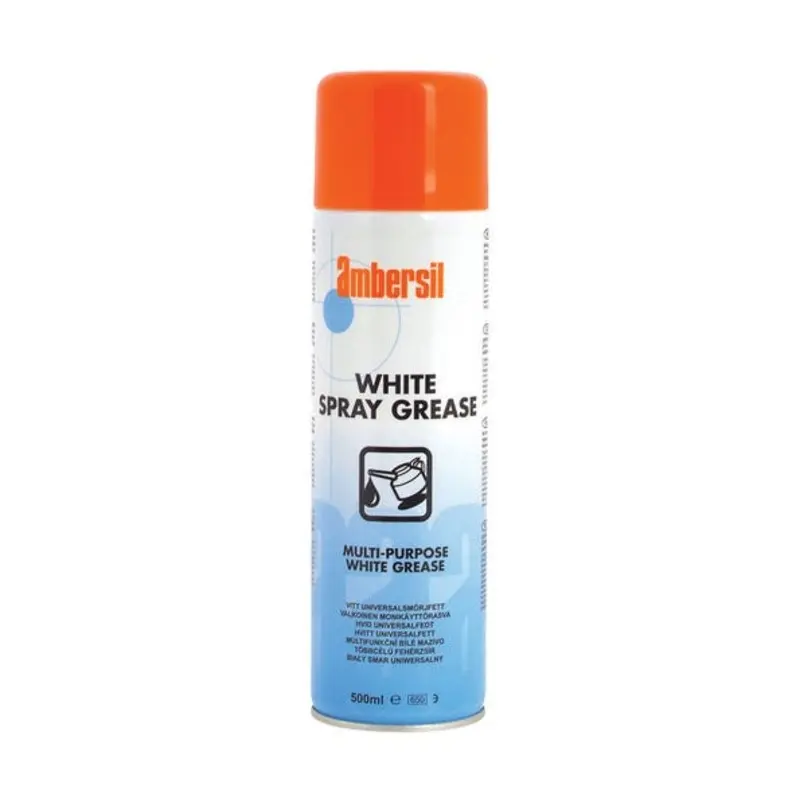 Ambersil Multi-Purpose White Aerosol Grease - 500ml