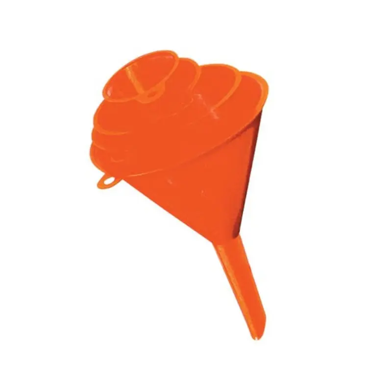 Pressol Orange HDPE Funnel Set - 0.05/0.09/0.25/0.27L