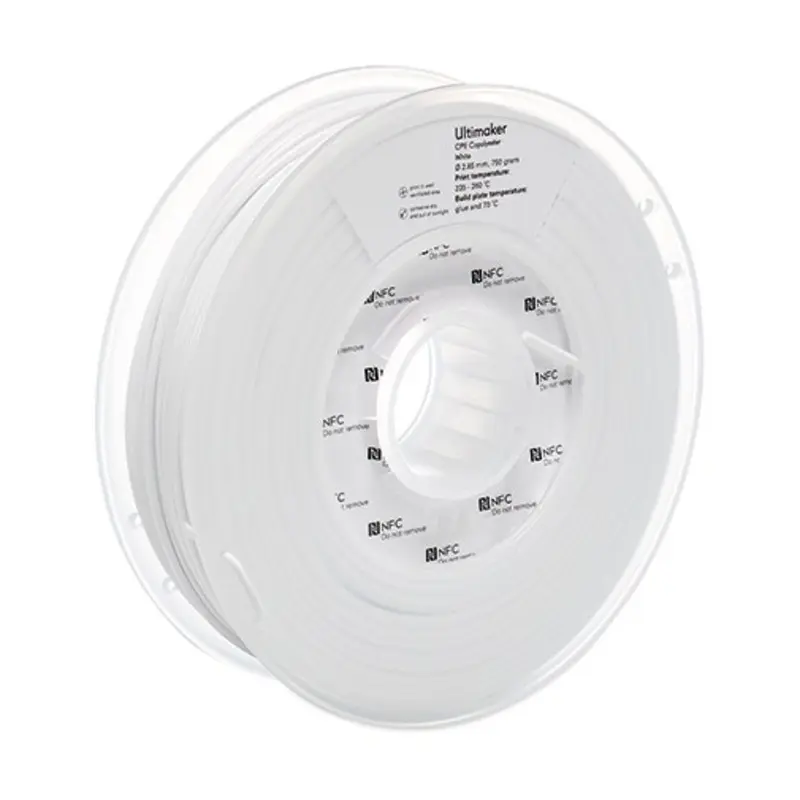 Ultimaker 2.85mm x 93m White CPE-TR Filament