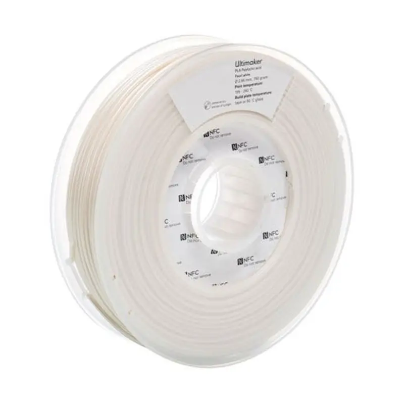 Ultimaker 2.85mm x 95m Pearl White PLA Filament