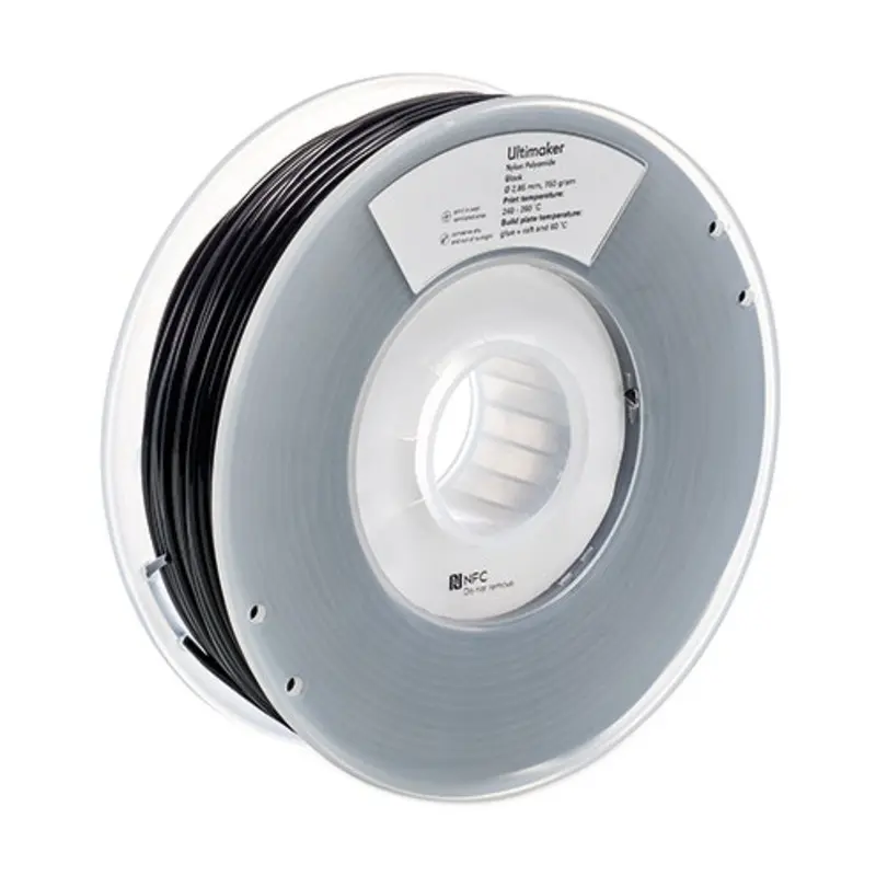 Ultimaker 2.85mm x 103m Black Nylon Filament