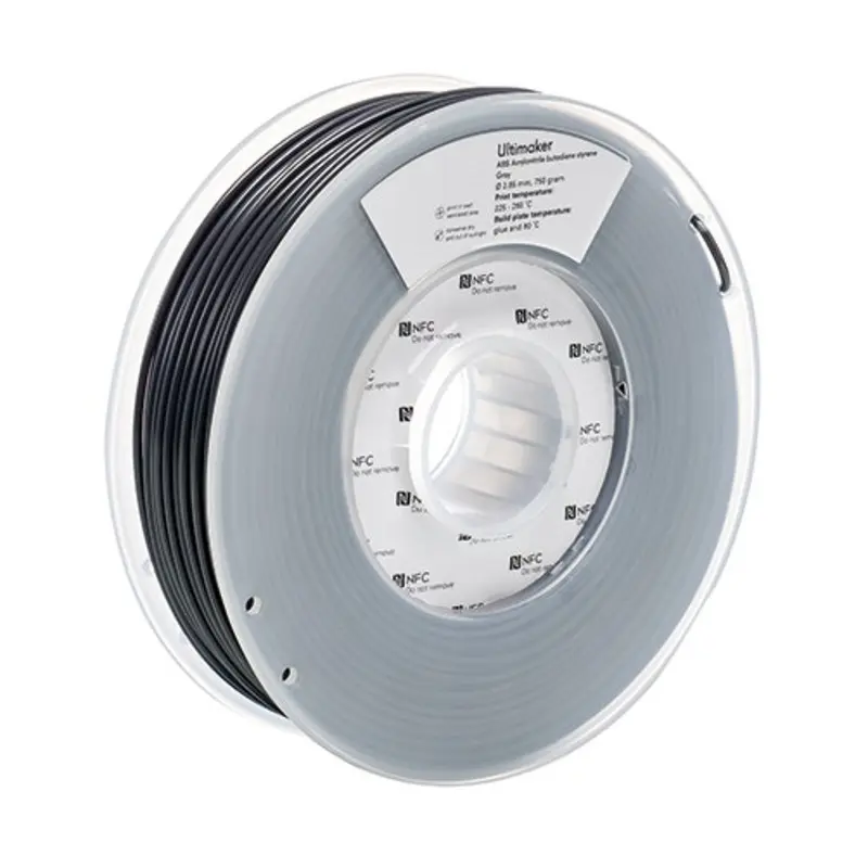 Ultimaker 2.85mm x 107m Grey ABS Filament