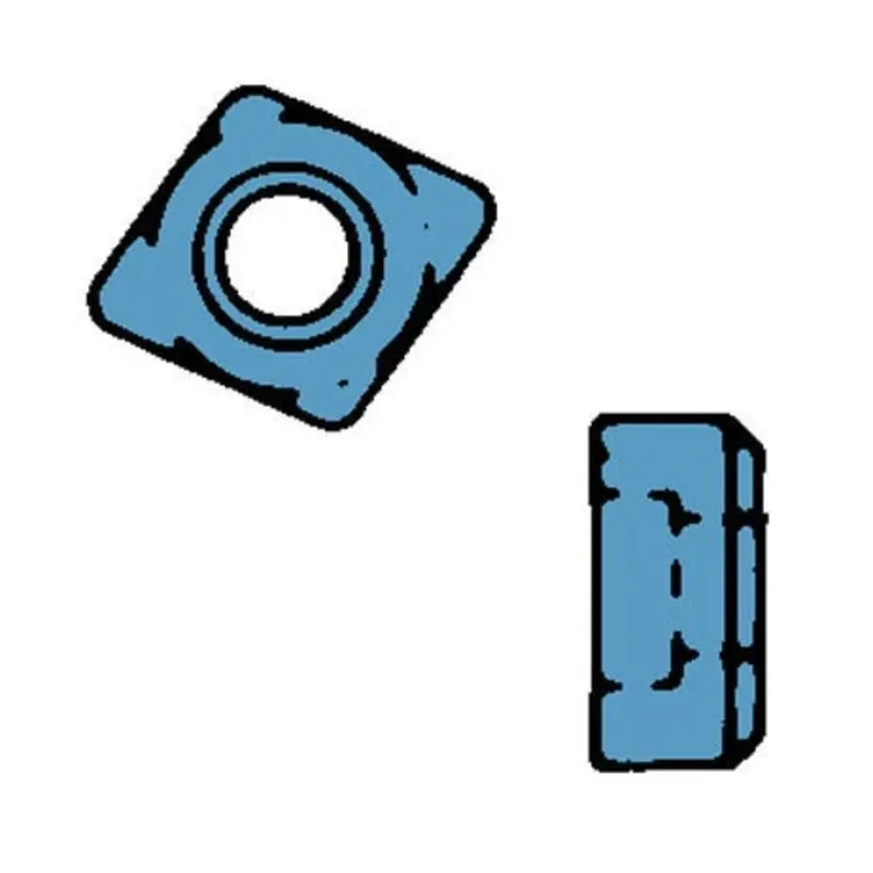 Kennametal Turning Spare Parts - Carbide Shims/Anvils  | MSC Industrial Supply Co.