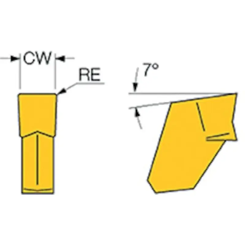 Iscar GFN Parting Off Inserts  | MSC Industrial Supply Co.