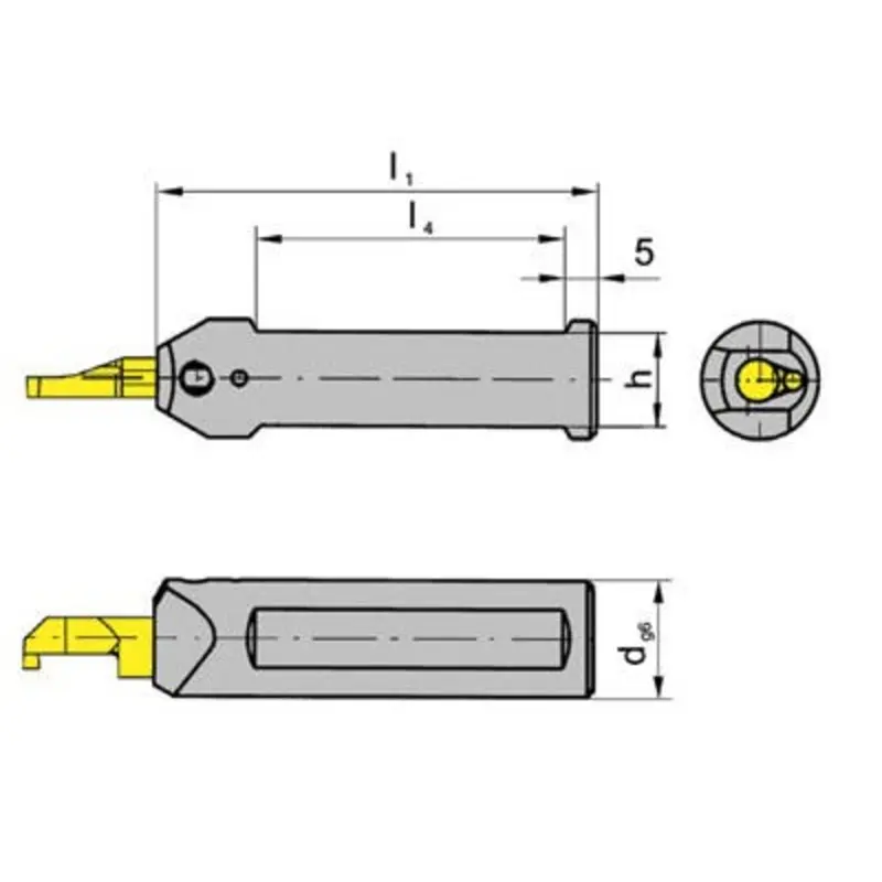 Horn Series 105 Grooving Toolholders  | MSC Industrial Supply Co.
