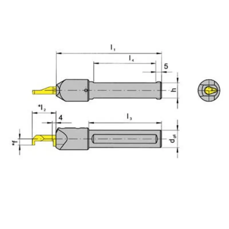Horn Series 110 Grooving Toolholders  | MSC Industrial Supply Co.