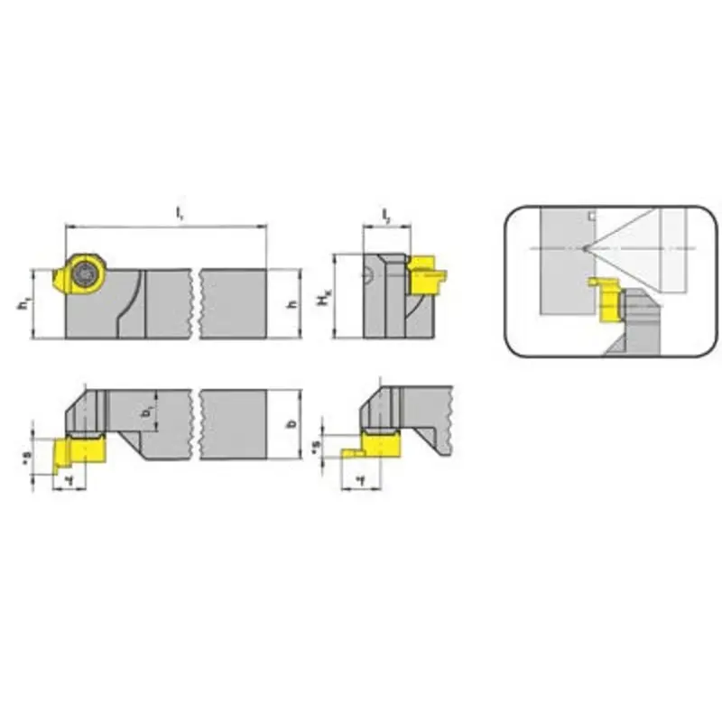 Horn Series 114 Grooving Toolholders  | MSC Industrial Supply Co.