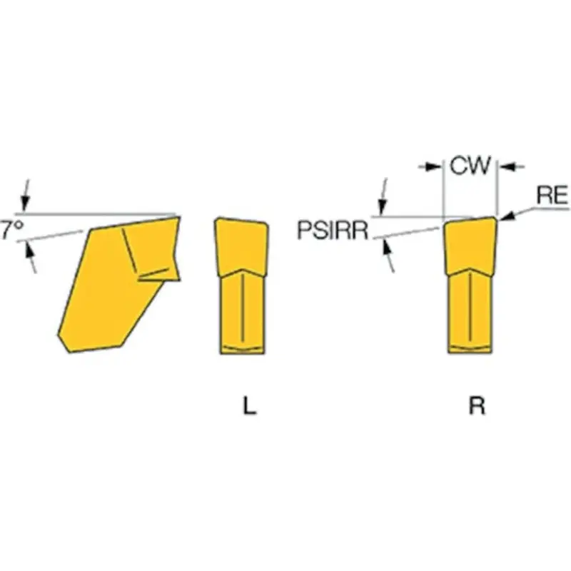 Iscar GFR Parting Off Inserts  | MSC Industrial Supply Co.