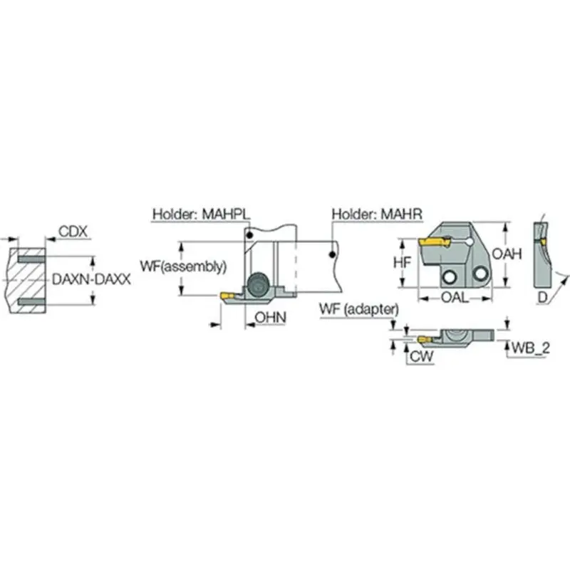 Iscar HFPAD Toolholders  | MSC Industrial Supply Co.