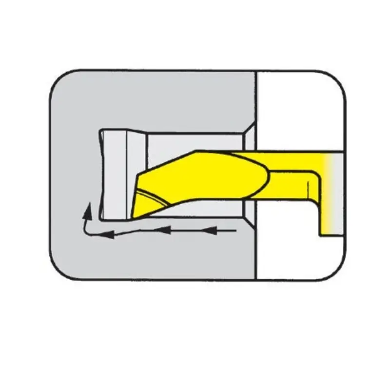 Horn Series 105 Grooving and Boring Inserts - TI25  | MSC Industrial Supply Co.