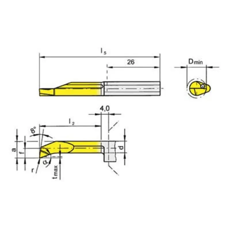 Horn Series 110 Grooving Inserts - TI25  | MSC Industrial Supply Co.
