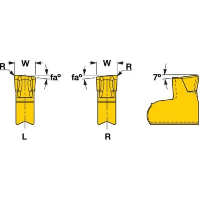 Iscar TAG R3J-15D IC830 Parting Insert