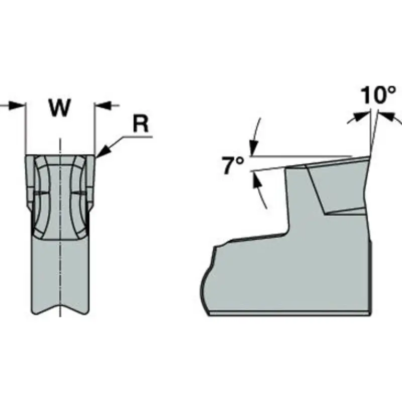 Iscar TAG N2UT IC20 Parting Insert