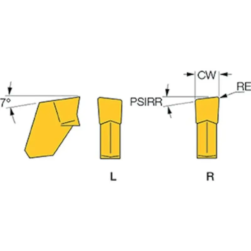 Iscar GFR3-6D IC328 Cut-Off Insert