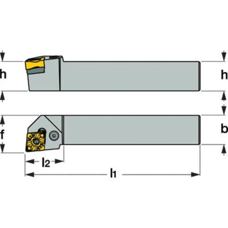 Iscar PCLNL 1616H-09X-JHP Left Hand ISO Toolholder