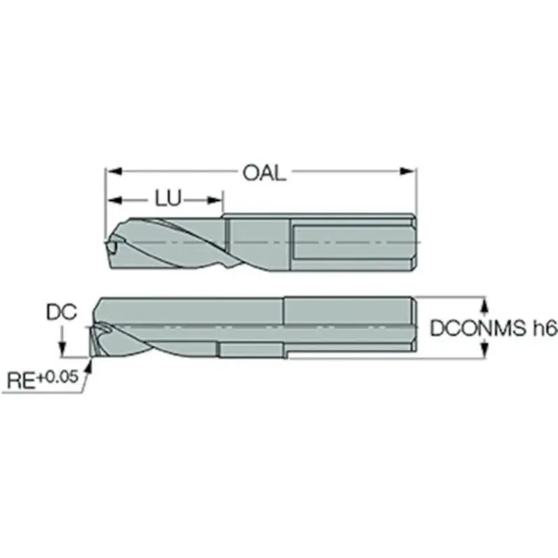Iscar PICCO R-MF 6-4 L12 IC9 08