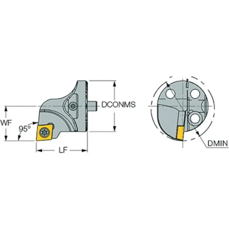 Iscar AVC-D25-SCLCR-09 BORING HEAD