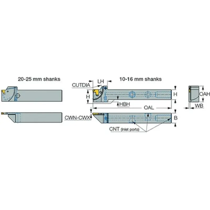 Iscar TGTR 2525-3JHP
