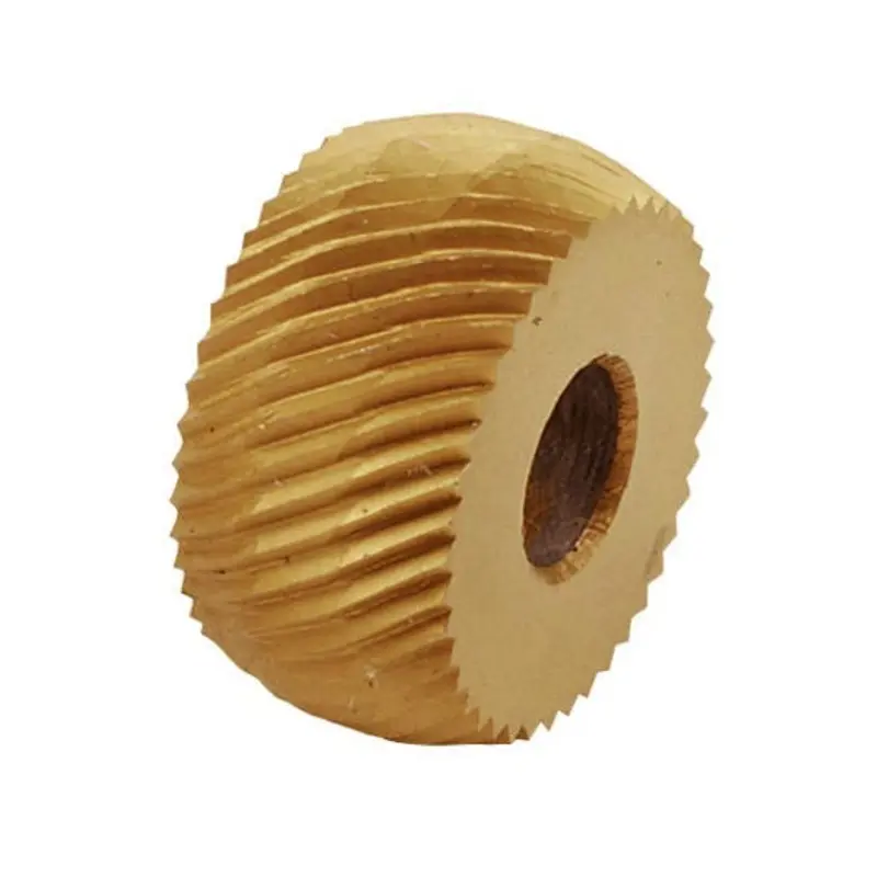Interstate 20 x 8 x 6 x 2mm BL Left Hand Spiral TiN Convex Knurl