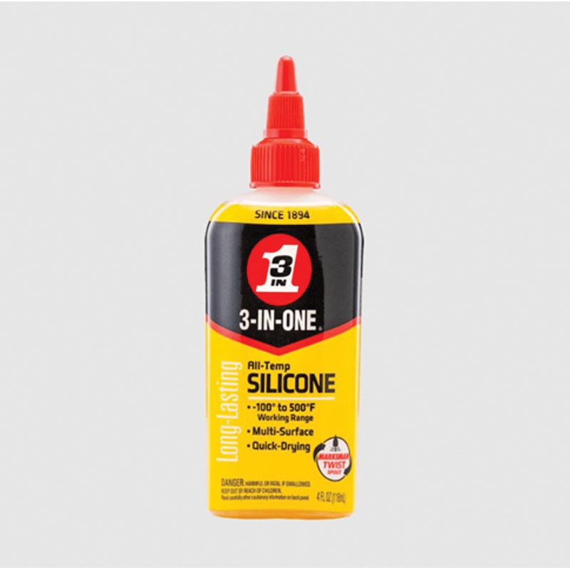 3-IN-ONE 120008 All Temp Silicone With Marksman Twist Spout, Liquid, Light Brown