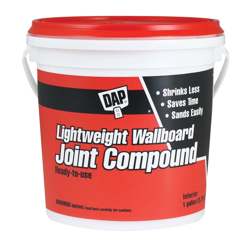 DAP 10114 Wallboard Joint Compound, Paste, White, Mild, Musty, 1 gal, Pail
