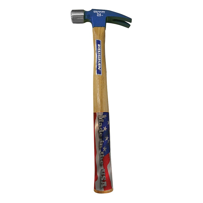 VAUGHAN 999 Series 12320 Framing Hammer, 24 oz Head, Hickory Wood Handle