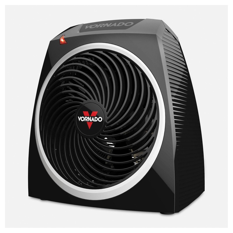 VORNADO VH5 EH1-0133-06 Personal Heater, 2-Heat Setting, 7.68 in H x 7.13 in W x 5.94 in D