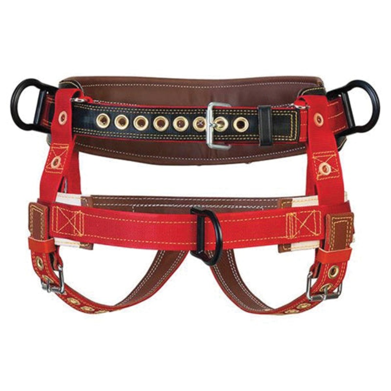 WEAVER LEATHER WLC-330 Series 08-01040-MD Saddle With Leg Strap, Aluminum/Leather/Nylon, Black Anodized