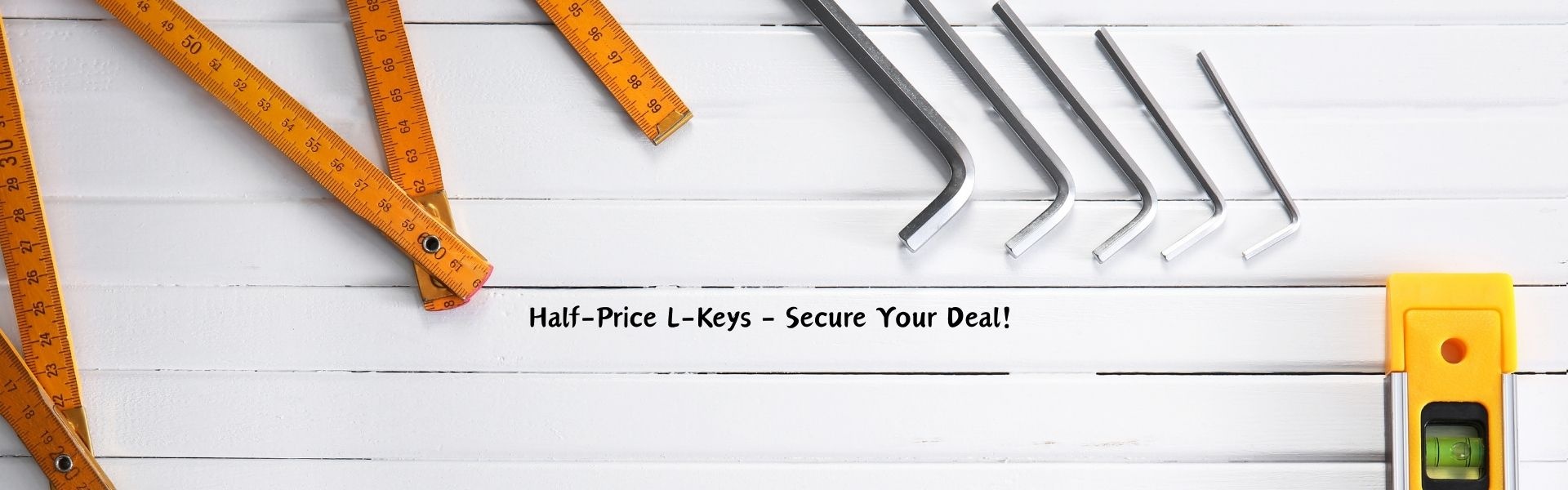 L-Keys – Allen and Hex Wrenches in Multiple Sizes for DIY and Professional Work